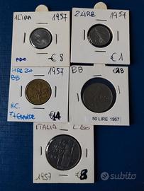 ITALIA serie annuale 1957