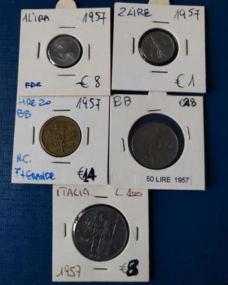 ITALIA serie annuale 1957