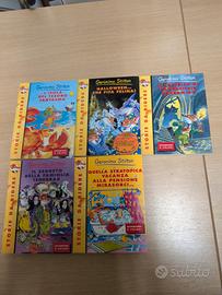 Lotto 5 Libri Geronimo Stilton 