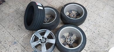 Treno gomme e cerchi