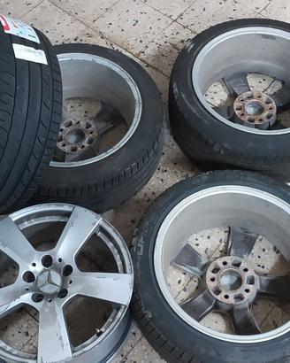 Treno gomme e cerchi