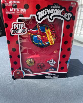 Zaino Miracolous Ladybug - Pop n' swop

