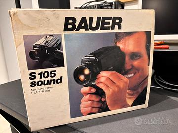Bauer super 8 mm cinepresa vintage perfetta