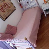 coppia letti per ragazze in ferro con  reti