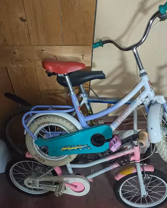 bici bimbo e bambina