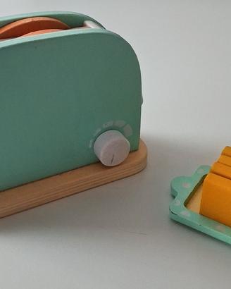 Tostapane in legno per bambini