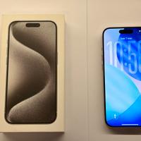 IPhone 15 Pro da 256GB Colore Bianco Titanium