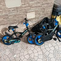 Due bici bambino Bat man