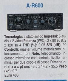 TEAC AR600 90 watt