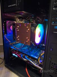 Pc fisso CPU 4.4 GHz, 16gb RAM, 1TB hard disk