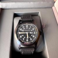 Hamilton khaki field mechanical black PVD