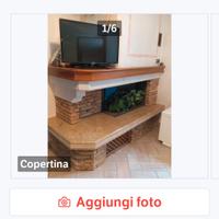 caminetto smontato compiano in marmo rosso Verona 