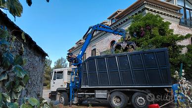 Man scarrabile con gru