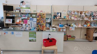 Scaffali negozio garage L.98x40x200 modulari