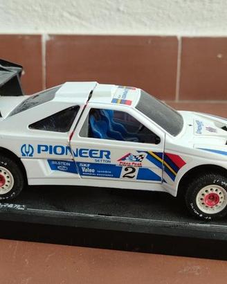 Peugeot 405 turbo 16 Rally MAJORETTE anni 90'