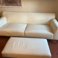 Divano in vera pelle