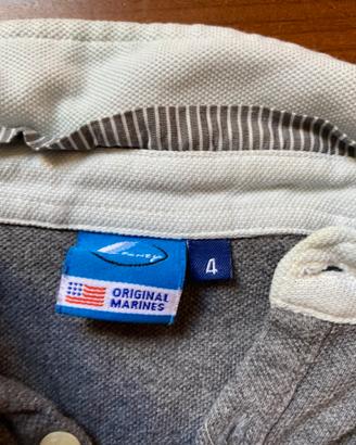Polo manica lunga origina Marines topolino tg 4