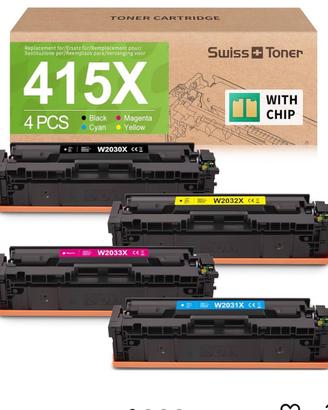 415X Toner con Chip per Hp