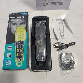 Tagliacapelli rasoio professionale uomo barba usb