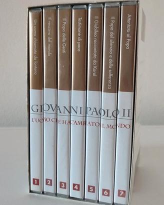 Cofanetto Giovanni Paolo II 7 DVD Sigillato