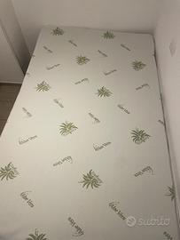 Topper 1 piazza e mezza MEMORY FOAM antiacaro