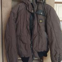 GIUBBINO UOMO DI NYLON CON CAPPU BRAND REFRIGIWEAR