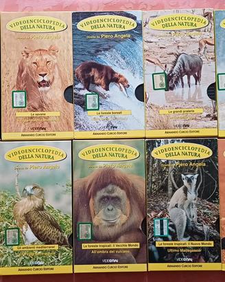videoenciclopedia natura 20 cassette VHS