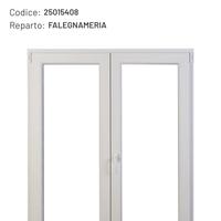 Finestra PVC 100x140. Colore: bianco