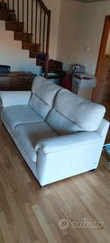Divano letto 3 posti sfoderabile