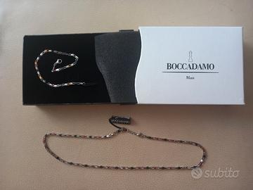 Collana e bracciale BOCCADAMO uomo