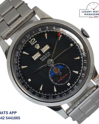 ROLEX Padellone 8171 steel grenè matte black 1951