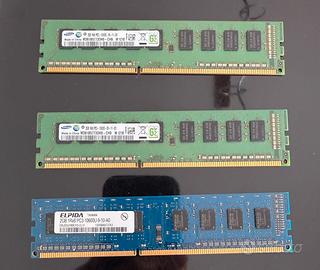 RAM per computer fisso desktop