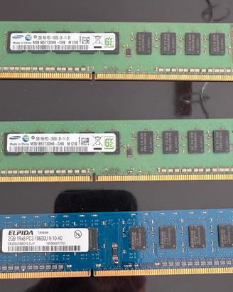 RAM per computer fisso desktop