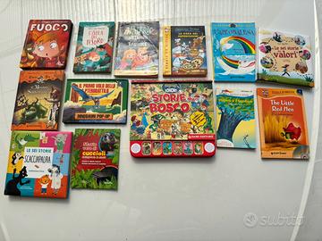 Lotto 13 libri bambini e ragazzi