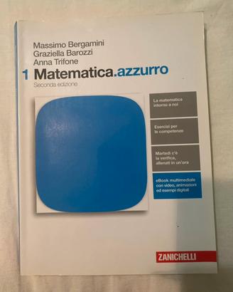 matematica azzurro, seconda edizione