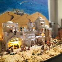 Presepe artigianale stile arabo
