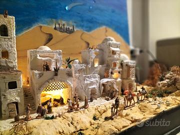 Presepe artigianale stile arabo