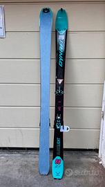 kit completo- sci alpinismo dynafit blacklight 88