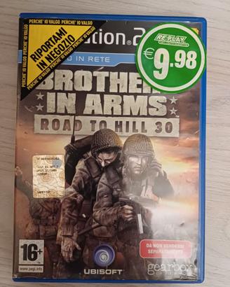 Ps2 Brothers In Arms Road To Hill 30 italiano