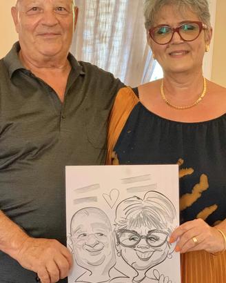 caricature ritratti 