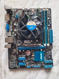 Scheda Madre ASUS P8H61-MX usb3 + CPU Intel i5-334
