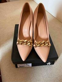 Scarpa donna nuova 39 color cipria