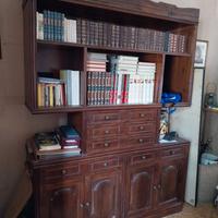 Libreria in legno massello