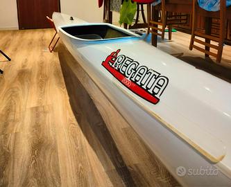 Canoa Kayak K1 Regata 2000 - Taglia M/L
