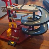 GARAGE FERRARI Burago con manovella manuale 