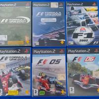 Lotto giochi Formula 1 per Play Station 2 Ps2