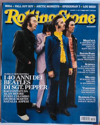 Rivista Rolling Stone Italia 2007 n 43 maggio