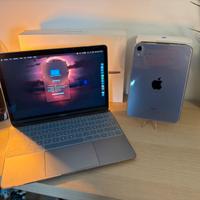 Macbook 2017 i5 16 ram + ipad mini 6 64gb