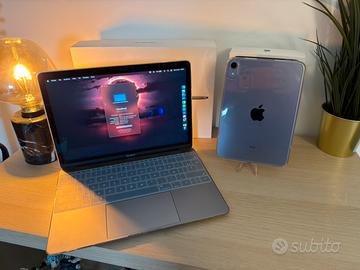 Macbook 2017 i5 16 ram + ipad mini 6 64gb