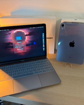 Macbook 2017 i5 16 ram + ipad mini 6 64gb